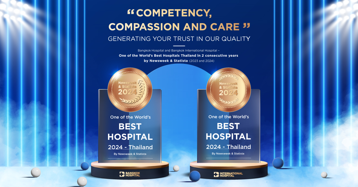 Bangkok Hospital “One of the Best Hospitals Thailand” in 2